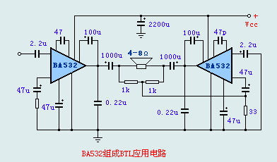 BA532BTL功率放大电路