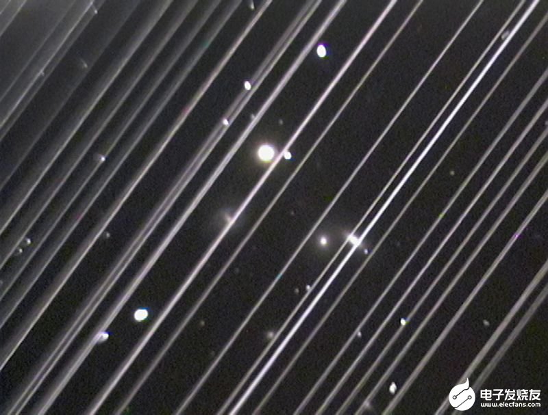 SpaceX欲用软件从图像中消除Starlink卫星轨迹