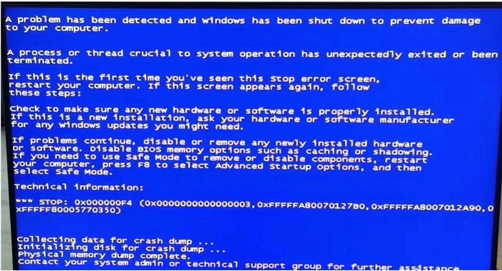 国内Windows 7系统蓝屏死机频现