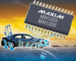 Automotive audio line drivers provide high output protection over long cables.