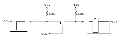 Figure 2. Schematic for an n-channel FET translator clamp.