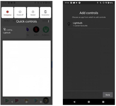 Android 11电源菜单将拥有一个新的快捷功能