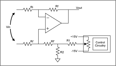 Figure 7. Differential amplifier.