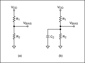 Figure 2. Passive bias circuit