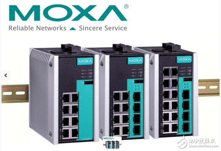 Moxa发表下一代EDS交换器 提供更强固的操作表现