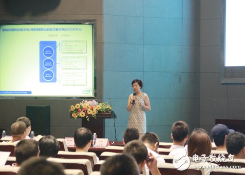 英特尔中国区嵌入式与消费电子事业部产品经理刘荣