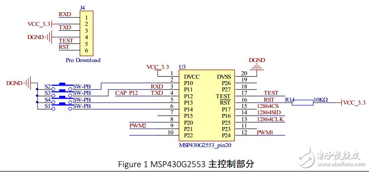基于MSP430的控制电机并测速度系统设计与调试