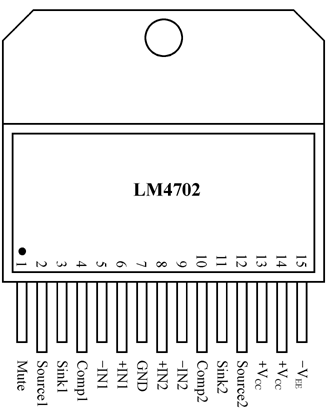 LM4702功放模块