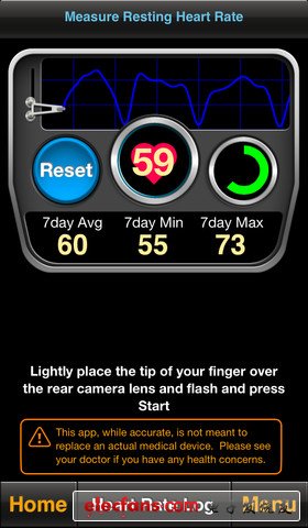 应用通过手机摄像头和LED灯光来监控你在睡眠时的心率，并自动保存记录