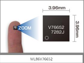 针对车载监控和导航的视频解码芯片“ML86V76652”