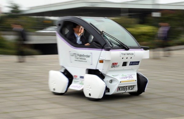 英国无人驾驶汽车Lutz Pathfinder亮相。