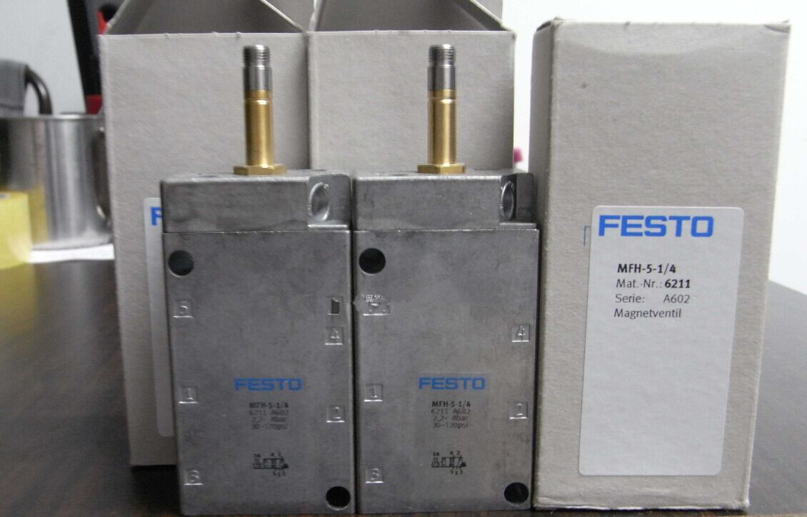 工业控制中，FESTO电磁阀起到的作用