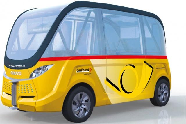 瑞士明年将推出无人驾驶巴士