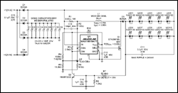 Figure 1. Schematic of the LED driver.