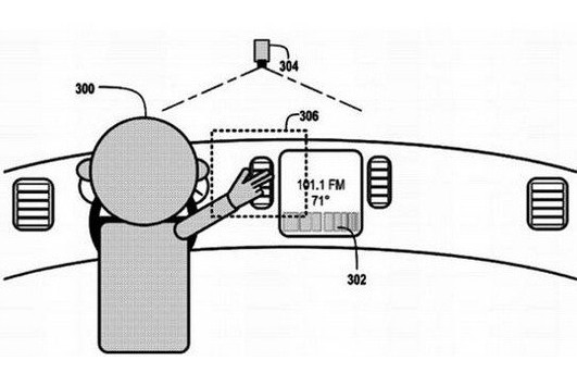 谷歌新专利曝光 可用手势控制汽车 