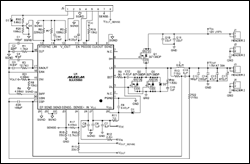 图1. MAX5060降压转换器原理图(FSW = 275kHz)