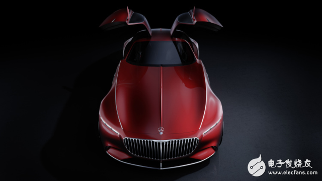 奔驰展示最新电动概念车Vision 6 可续航500公里