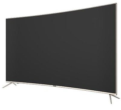 海尔最新推出一款55寸4K曲面电视Q55X31J，售价仅为2499元