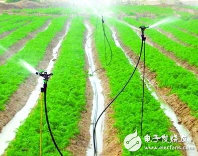 旋转位置传感器在智能灌溉中的喷洒系统里有什么应用？
