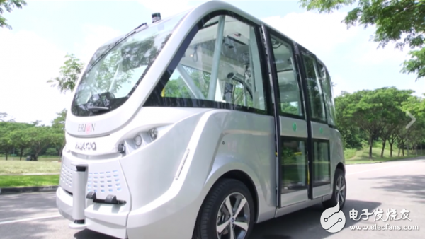 无人驾驶巴士Arma明年将在新加坡上路测试