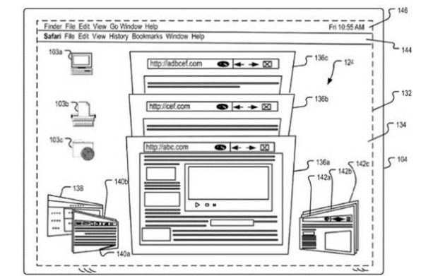 新交互专利曝光 OS X系统或将拥有3D桌面 