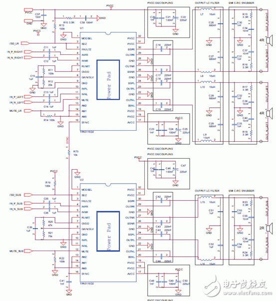 音频放大器设计技术 TPA31xxD2主要特性