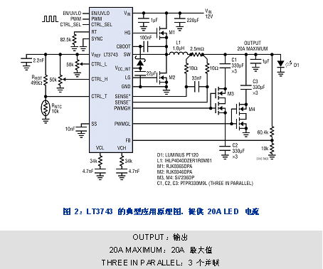 该器件的典型应用原理图