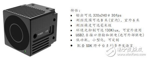 基于TOF技术的光学传感器TC-E2量产模组